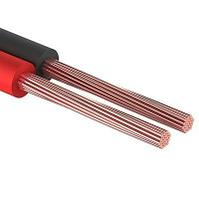 REXANT акустикалық кабелі 2х0,35 мм2, қызыл-қара (01-6102-3)
