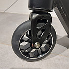 Трюковый самокат "Scooter - YEZZ street". Трюковой. Тэшка. Т-образный руль. Черный., фото 2