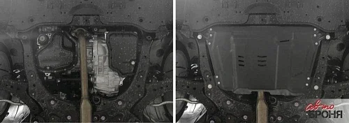 Защита картера и КПП Toyota Highlander 2010-2020, фото 4