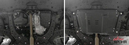 Защита картера и КПП Toyota Venza 2013-2020 - фото 3 - id-p107798999