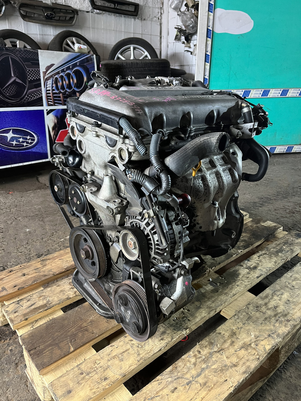 Двигатель Nissan SR18DE 1.8 - фото 3 - id-p107799221