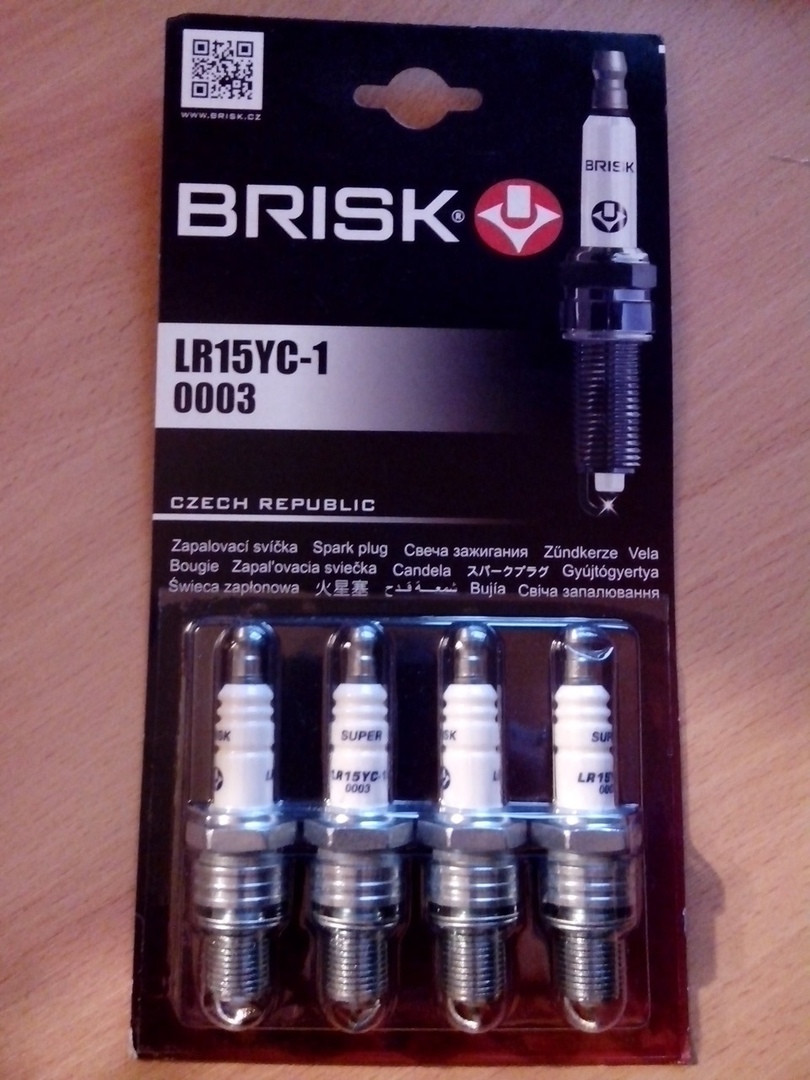 Свеча BRISK Super 2108-10 инж LR15YC-1 (к-т=4шт) - фото 3 - id-p107799260