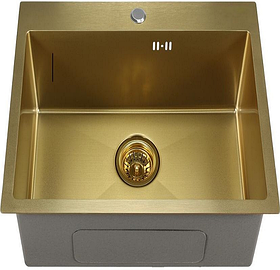 Кухонная раковина EliTiDo 50x45G (золото)