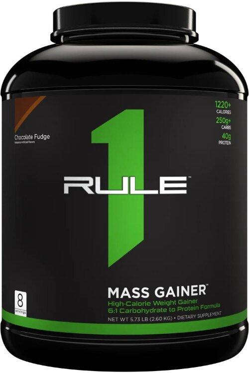 Гейнер R1 MASS GAINER, 6 LBS. (Chocolate Fudge) - фото 1 - id-p107799639