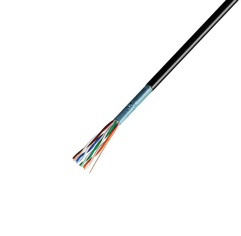 U/UTP, CAT 5e, ZH нг(А)-HF, 4PR, 24AWG, SOLID 305 м (01-0065) - фото 1 - id-p107792153