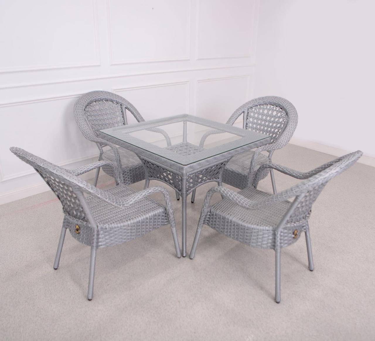 Ротанговая мебель Комплект Deko comfort 5 в 1 на 4 персоны - фото 2 - id-p107800096