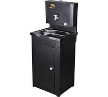 Дачный умывальник Вихрь КОМФОРТ, с подогревом, нержавеющая мойка, цвет серебро 74/4/8