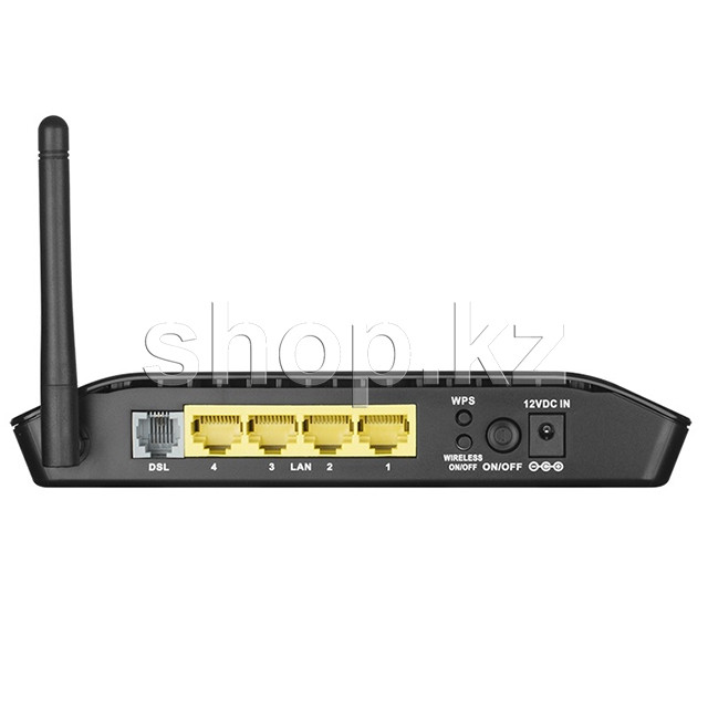 Модем D-Link DSL-2640U-RA, U* , Router, ADSL, ADSL, ADSL2, ADSL2+, Wi-Fi(b, g, n), RJ-11, 4xRJ-45 - фото 2 - id-p107800349