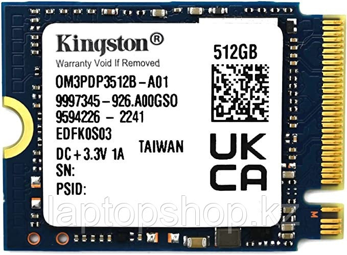 SSD Kingston (OM3PDP3512B) 512GB 2230 M.2 NVMe PCIe 3.0x4