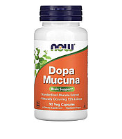 Now foods dopa mucuna, 90 растительных капсул