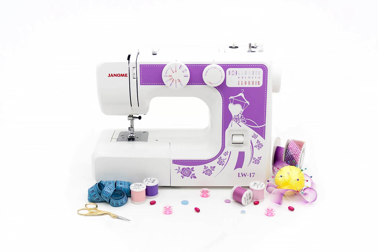 Janome LW-17 швейная машина - фото 1 - id-p107800912