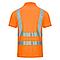 NITRAS 7013 рубашка поло повышенной видимости, короткий рукав, оранжевый, фото 2