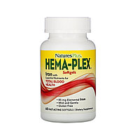 Hema-Plex, 60 softgel, NaturesPlus