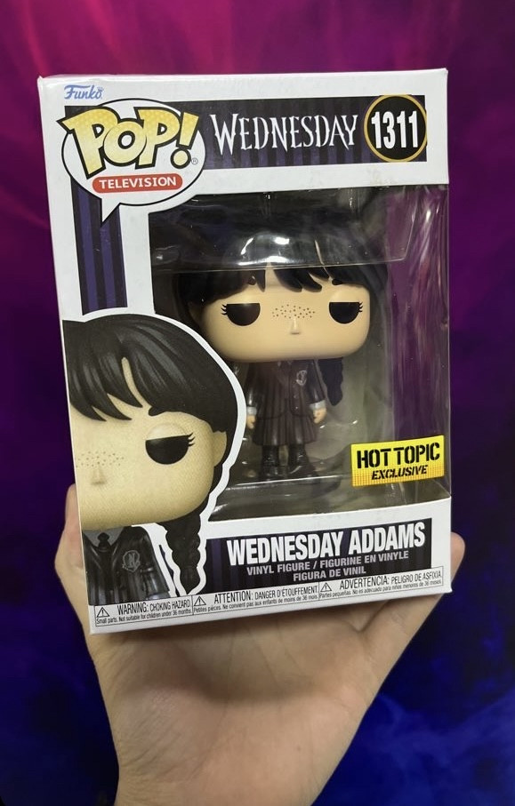 Funko Pop Wednesday Addams - Wednesday - 1311 (реплика) - фото 1 - id-p107806353