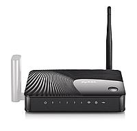 Маршрутизатор ZyXEL Keenetic 4G II, Wireless, 3G, 4G, 150 Мбит, с (802.11b, g, n), 4-port 10, 100, WAN, USB