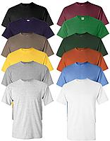 Пошив футболок (95% Хлопок 5% Лайкра / 100% Хлопок) Разные цвета, 4XL, Унисекс