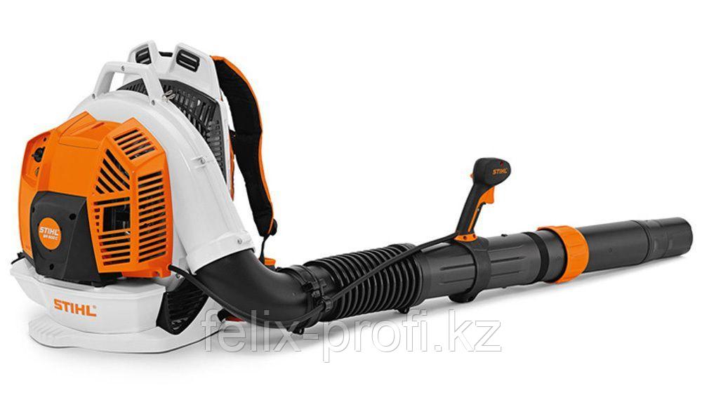 Воздуходувное устройство STIHL BR 800 C-E, раб.объем 79,9 см³, макс. скорость возд. потока 97 м/с, вес 11,7 кг