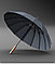 Зонтик Olycat C3 с прямой ручкой (серый), фото 3