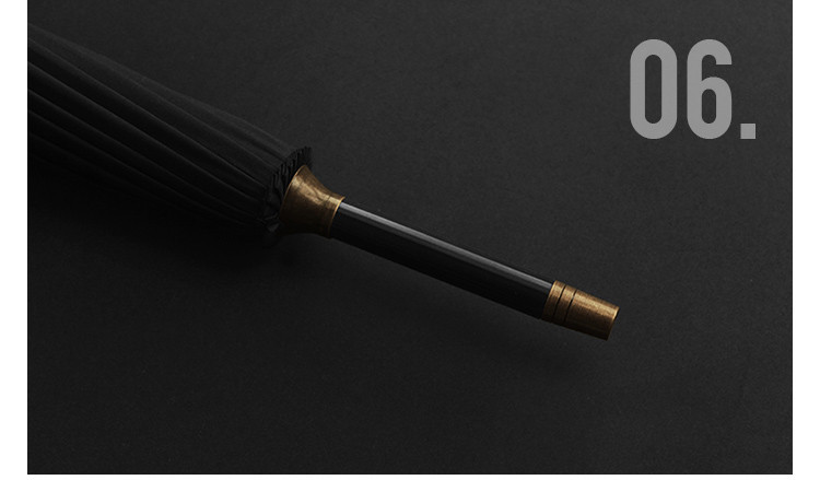 Зонтик Olycat C3 с прямой ручкой (серый) - фото 10 - id-p107812349