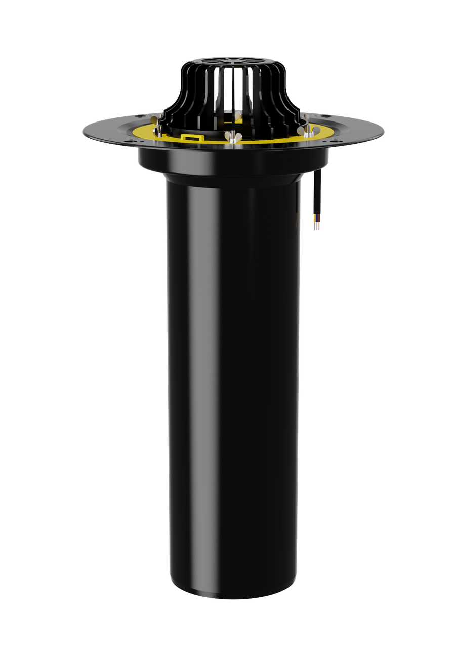 VMO 160х720 Воронка с обжимным фланцем обогреваемая VMO 160х720