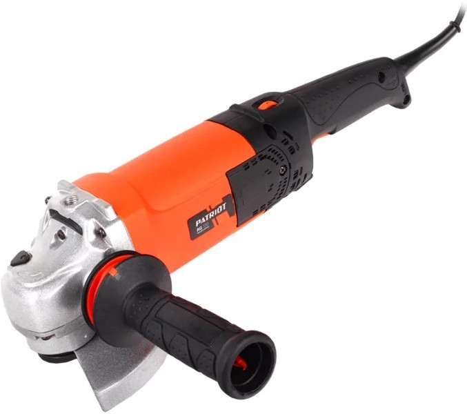 Машина углошлифовальная (УШМ) PATRIOT AG 150, двуручная, регулировка скорости, вибро, пылезащищенная