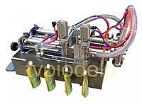 Поршневой дозатор жидких продуктов в дой-паки (паучи) PFL2-100p