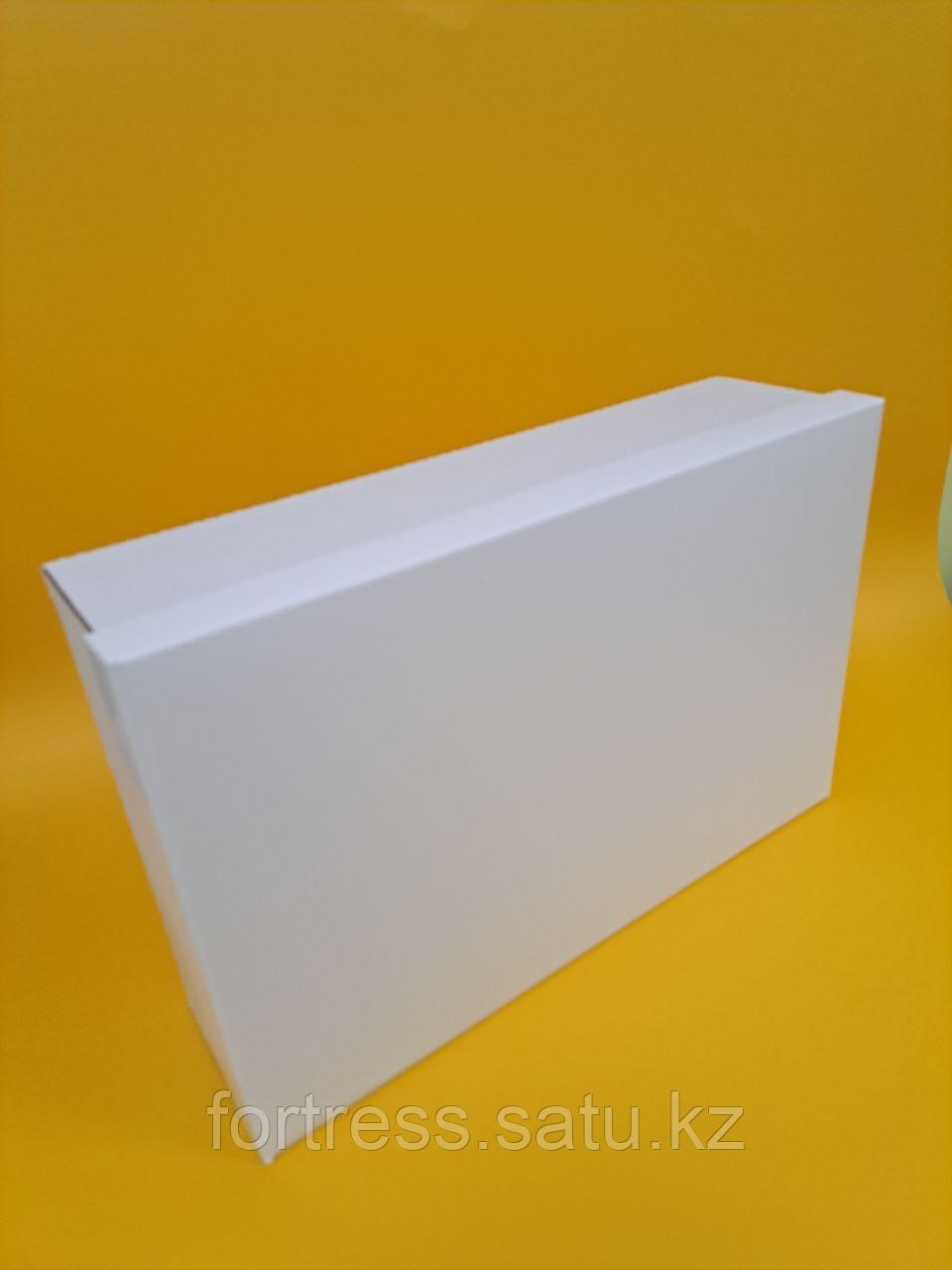 Коробка крышка+дно 37*24*10см белая - фото 2 - id-p107818434