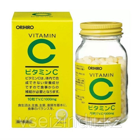 Витамин С 1000 мг натуральный Orihiro