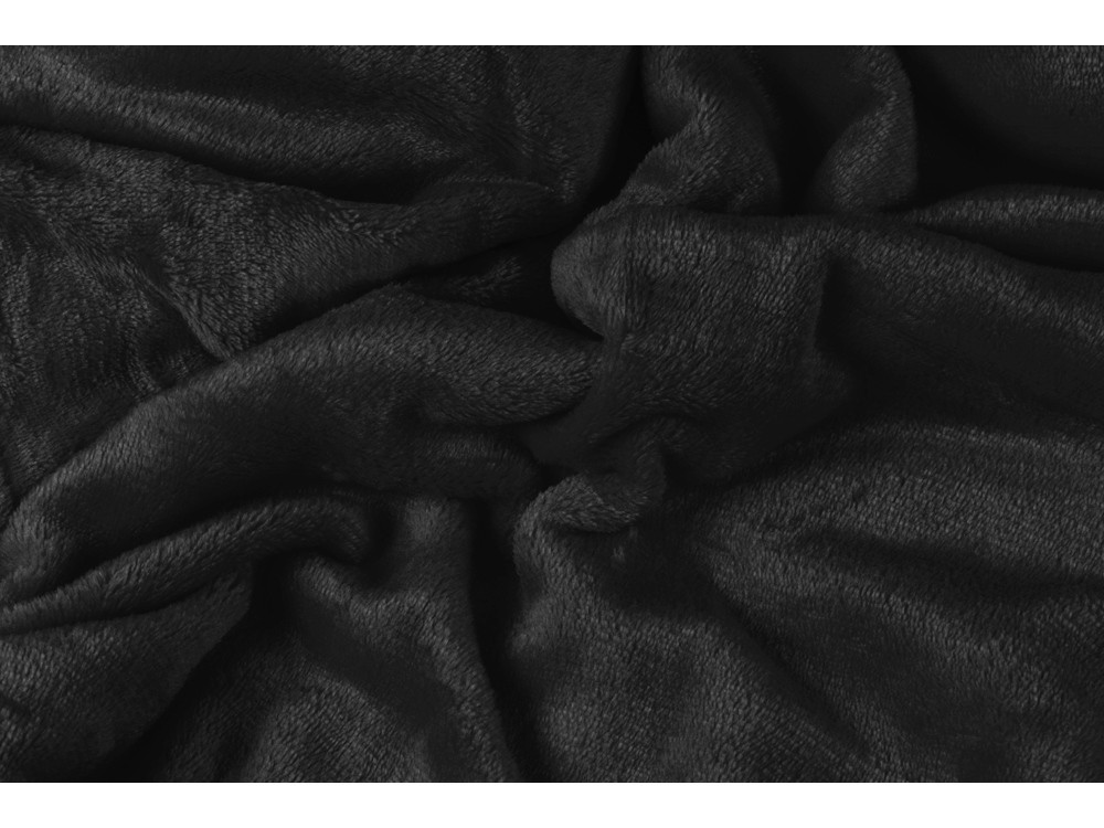 Плед мягкий флисовый Fancy, черный - фото 2 - id-p107819484