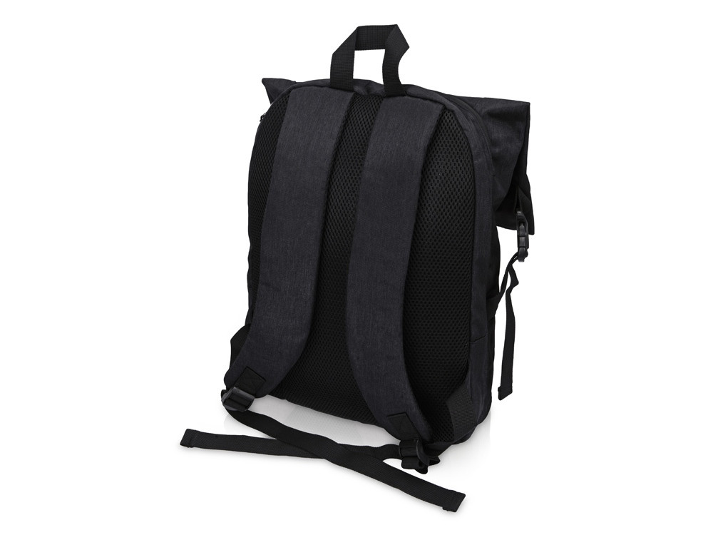 Рюкзак Shed водостойкий с двумя отделениями для ноутбука 15'', черный - фото 6 - id-p107819630