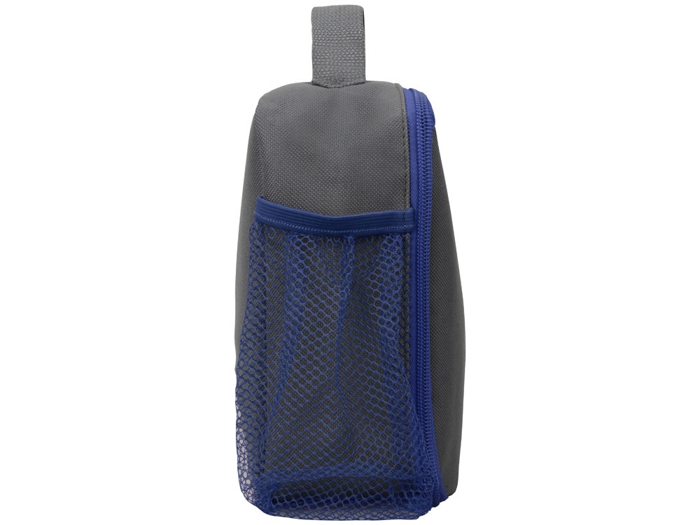 Изотермическая сумка-холодильник Breeze для ланч-бокса, серый/синий - фото 6 - id-p107818754