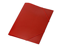 А4 форматындағы резеңке таспалы папка, қызыл