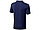 Calgary мужская футболка-поло с коротким рукавом, темно-синий, фото 2