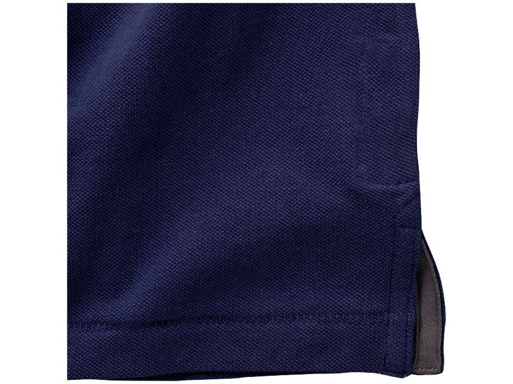 Calgary мужская футболка-поло с коротким рукавом, темно-синий - фото 7 - id-p107818791