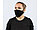 Хлопковая защитная маска для лица многоразовая анатомической формы без шва, фото 4