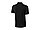 Calgary мужская футболка-поло с коротким рукавом, черный, фото 2