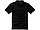 Calgary мужская футболка-поло с коротким рукавом, черный, фото 7