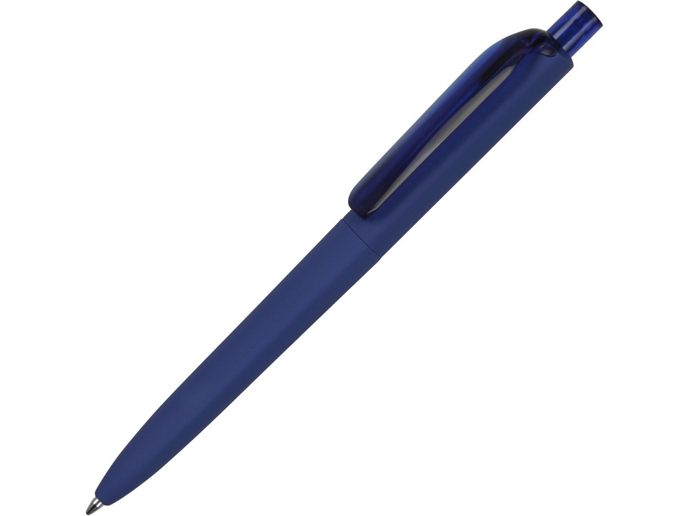 Ручка шариковая Prodir DS8 PRR софт-тач, синий, фото 1