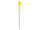 Ручка шариковая Какаду, белый/желтый, фото 3
