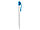 Ручка шариковая Какаду, белый/голубой, фото 3