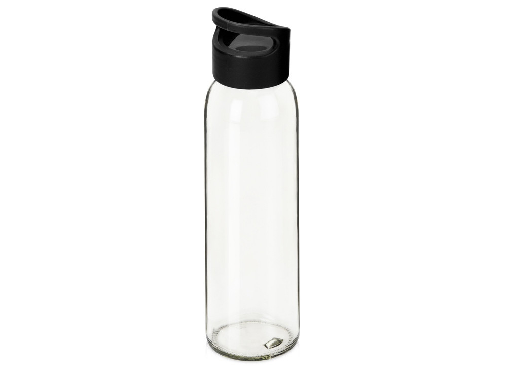 Стеклянная бутылка  Fial, 500 мл, черный, фото 1