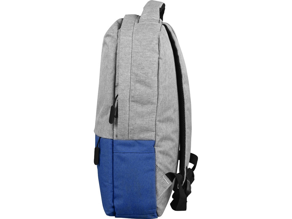 Рюкзак Fiji с отделением для ноутбука, серый/синий 7684C - фото 5 - id-p107819128