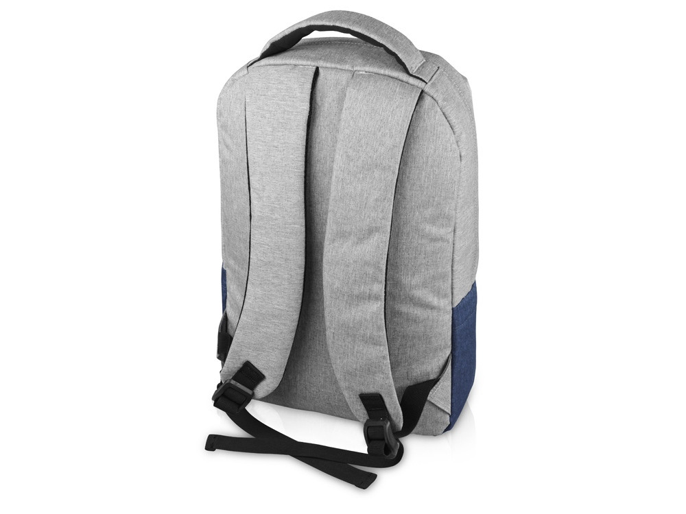 Рюкзак Fiji с отделением для ноутбука, серый/темно-синий 2747C - фото 2 - id-p107819130