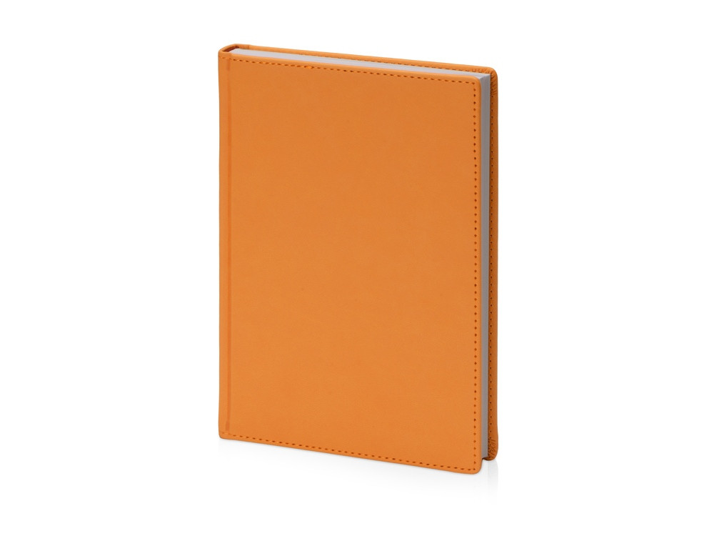 Ежедневник недатированный А5 Velvet, оранжевый, фото 1