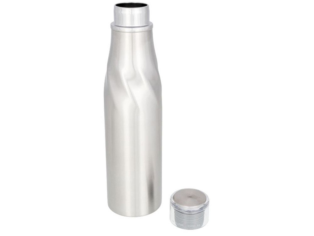 Вакуумная бутылка Hugo с медной изоляцией, серебристый - фото 2 - id-p107819307