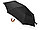 Зонт складной Cary, полуавтоматический, 3 сложения, с чехлом, черный, фото 2