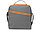 Изотермическая сумка-холодильник Classic c контрастной молнией, серый/оранжевый, фото 4