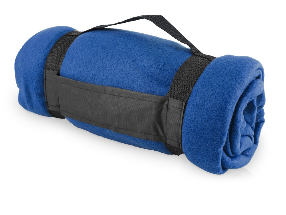 Подарочный набор Cozy с пледом и термокружкой, синий - фото 4 - id-p107819433