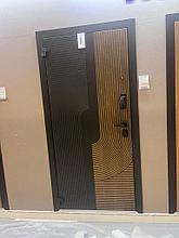 Входная металлическая дверь модель 1784Терморазрывом тик базальт