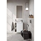 Подвесная тумба «ALBA» 60см правая (цвет - светлый камень/серый матовый), фото 2